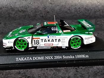 Amazon | エブロ 1/43 タカタ 童夢 NSX 2004年 鈴鹿1000km 優勝車仕様